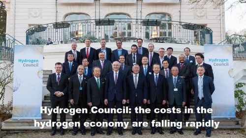 Hydrogen Council: de kosten in de waterstofeconomie dalen razendsnel