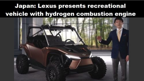 Japan: Lexus presenteert recreatievoertuig met waterstof-verbrandingsmotor