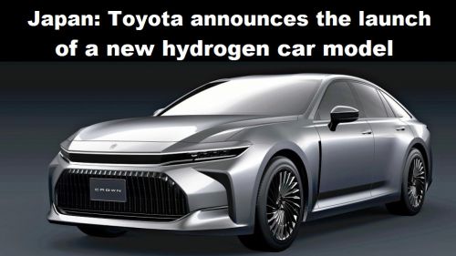 Japan: Toyota kondigt de lancering aan van een nieuw model waterstofauto