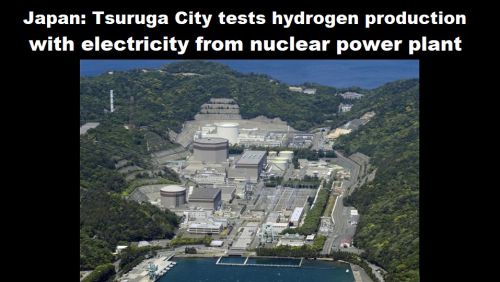 Japan: Tsuruga City test waterstofproductie met elektriciteit van kerncentrale