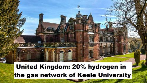 Verenigd Koninkrijk: 20% waterstof in het gasnetwerk van Universiteit Keele