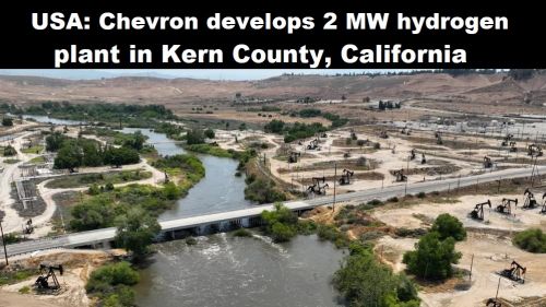 USA: Chevron ontwikkelt 2 MW waterstoffabriek in Kern County, Californië