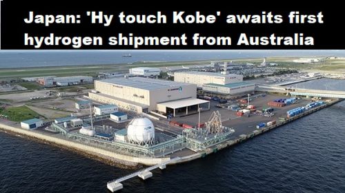 Japan: ‘Hy touch Kobe’ wacht op eerste waterstofzending uit Australië