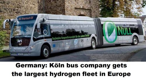 Duitsland: Busbedrijf van Keulen krijgt de grootste waterstofvloot van Europa