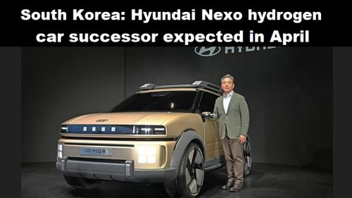 Zuid-Korea: opvolger van waterstofauto Hyundai Nexo in april verwacht