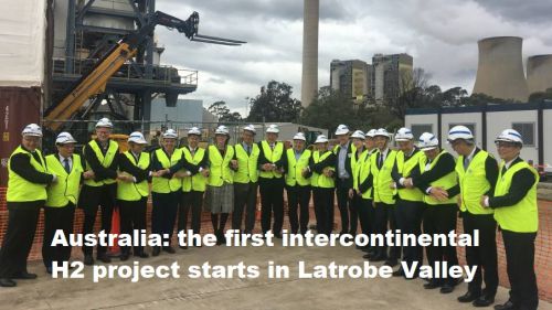 Australië: in Latrobe Valley start het eerste intercontinentale H2-project