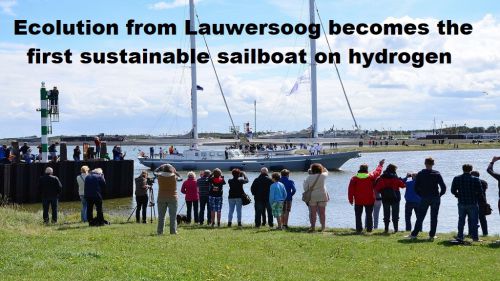 Nederland: Ecolution uit Lauwersoog wordt eerste duurzame zeilboot op waterstof