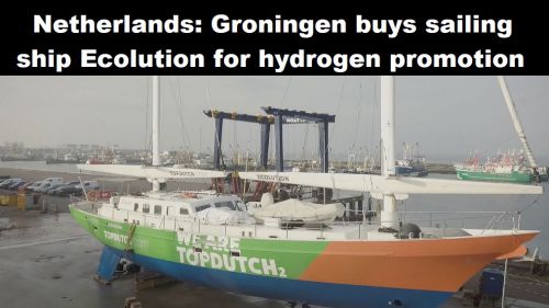 Nederland: Groningen koopt zeilschip Ecolution voor waterstofpromotie