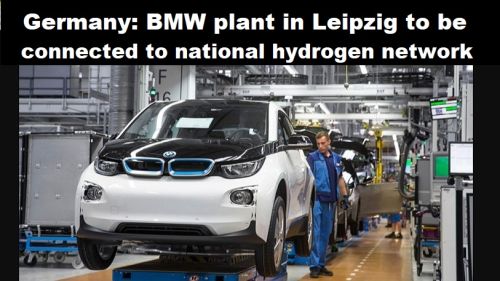 Duitsland: BMW-fabriek in Leipzig wordt aangesloten op het landelijke waterstof-netwerk