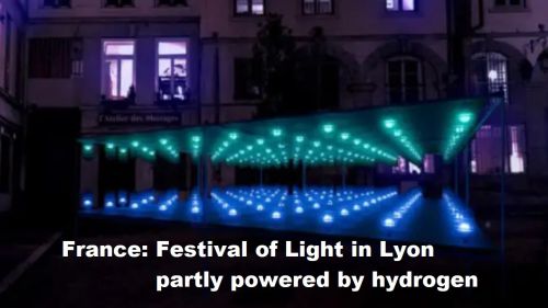 Frankrijk: Festival of Light in Lyon deels op waterstof