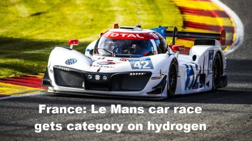 Frankrijk: autorace van Le Mans krijgt categorie op waterstof