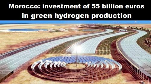 Marokko: investering van 55 miljard euro in productie groene waterstof