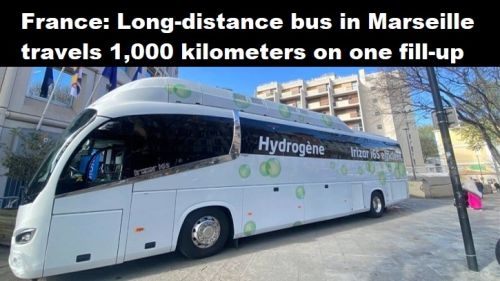 Frankrijk: langeafstandsbus in Marseille rijdt 1000 kilometer op een tankbeurt