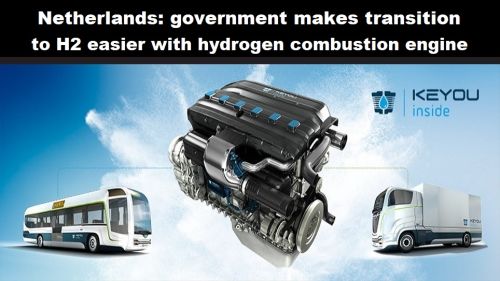 Nederland: regering maakt overstap naar H2 eenvoudiger met waterstofverbrandingsmotor