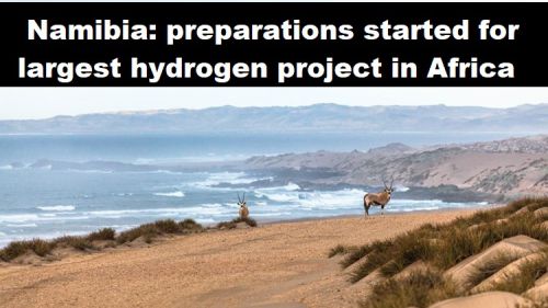 Namibië: voorbereidingen begonnen voor grootste waterstofproject in Afrika