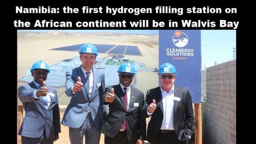 Namibië: eerste waterstoftankstation op het Afrikaanse continent komt in Walvisbaai