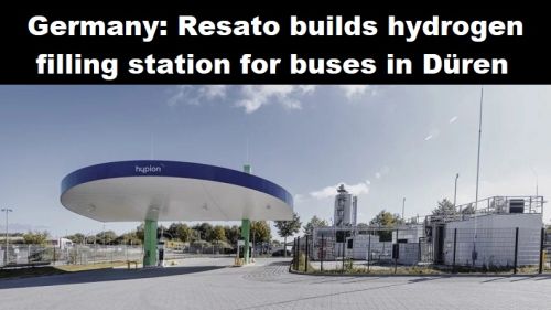Duitsland: Resato bouwt waterstoftankstation voor bussen in Düren