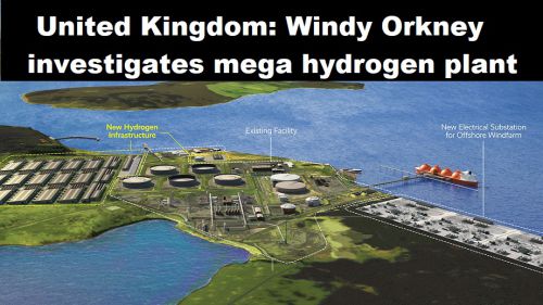 Verenigd Koninkrijk: winderig Orkney onderzoekt mega-waterstoffabriek