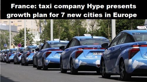 Frankrijk: taxibedrijf Hype presenteert groeiplan voor 7 nieuwe steden in Europa