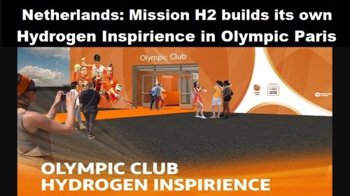 Nederland: Missie H2 bouwt eigen Hydrogen Inspirience in Olympisch Parijs