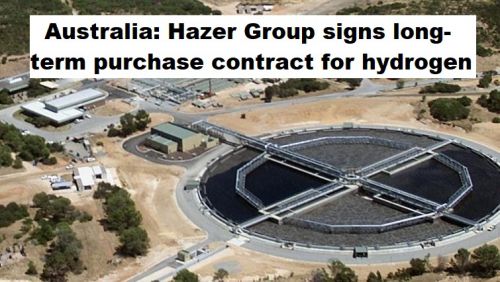 Australië: Hazer Group tekent langdurig afnamecontract voor waterstof