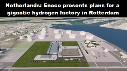Nederland: Eneco presenteert plannen voor gigantische waterstoffabriek in Rotterdam