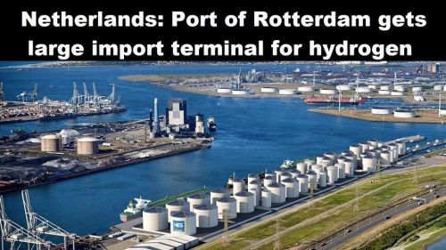 Nederland: Rotterdamse haven krijgt grote importterminal voor waterstof