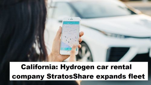 Californië: Verhuurder van waterstofauto’s StratosShare breidt vloot uit