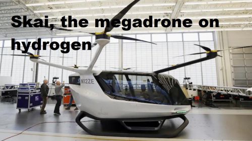 Nieuw: Megadrone op waterstof voor personenvervoer in VS