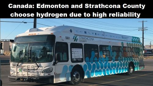 Canada: Edmonton en Strathcona County kiezen voor waterstof vanwege hoge betrouwbaarheid