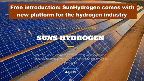 Gratis kennismaken: SunsHydrogen komt met nieuw platform voor de waterstofindustrie