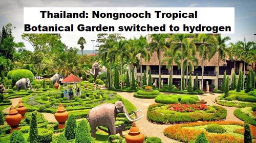 Thailand: Nongnooch Tropical Botanical Garden over op waterstof