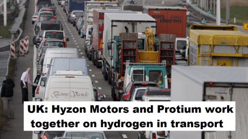 VK: Hyzon Motors en Protium werken samen aan waterstof binnen transport