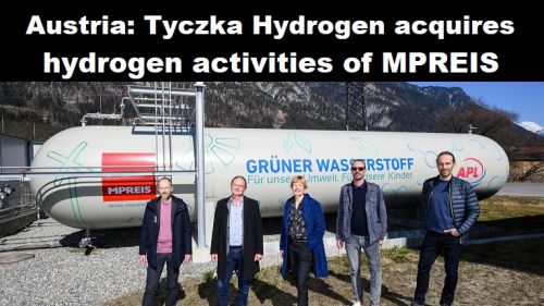 Oostenrijk: Tyczka Hydrogen neemt waterstof-activiteiten van MPREIS over