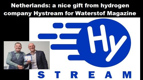 Nederland: een lekkere attentie van waterstofbedrijf Hystream voor Waterstof Magazine