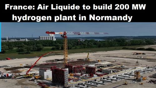 Frankrijk: Air Liquide bouwt waterstoffabriek van 200 MW in Normandië