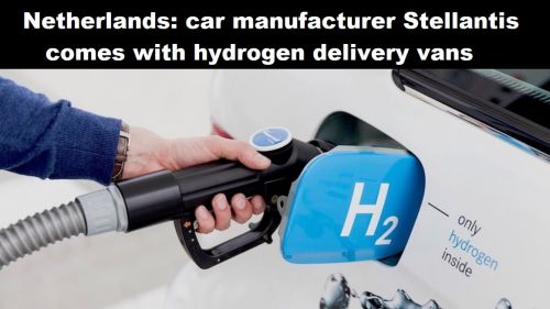 Nederland: autofabrikant Stellantis komt met bestelauto’s op waterstof