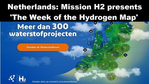 Nederland: Missie H2 presenteert ‘De Week van de Waterstofkaart’