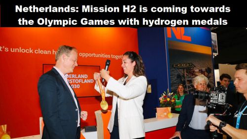 Nederland: Missie H2 komt met waterstof-medailles richting Olympische Spelen