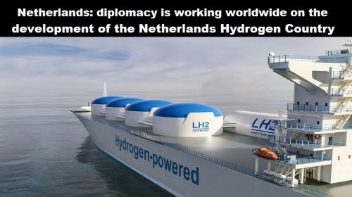 Nederland: diplomatie werkt wereldwijd aan de ontwikkeling van Nederland Waterstofland