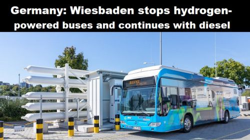 Duitsland: Wiesbaden stopt met bussen op waterstof en gaat verder met diesel