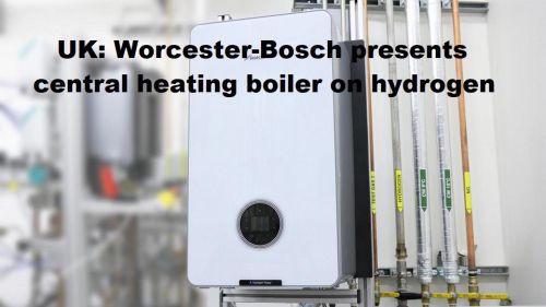 VK: Worcester-Bosch presenteert cv-ketel op waterstof